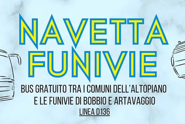 NAVETTA GRATUITA TRA I COMUNI DELL'ALTOPIANO